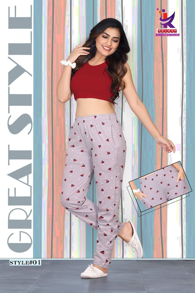 Kalash Pantos Regular Wear Wholesale Track Pant
